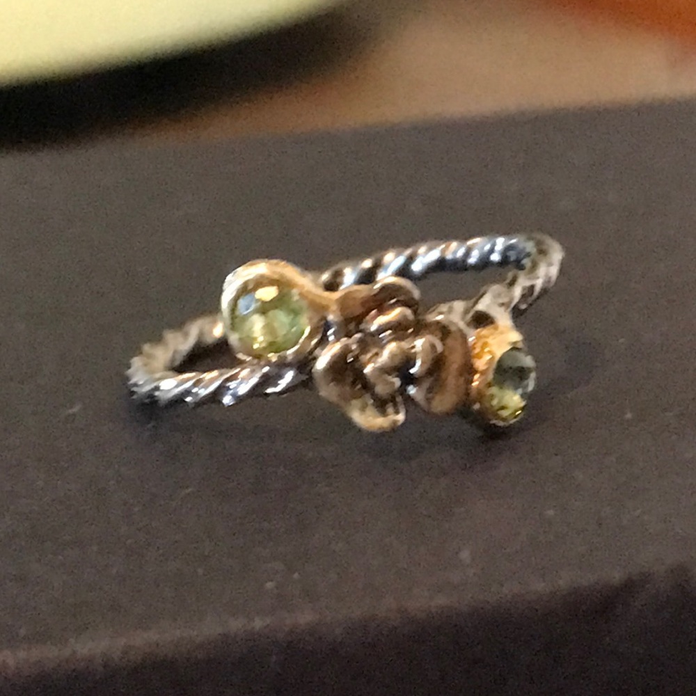 Silver Rose Ring - image 1